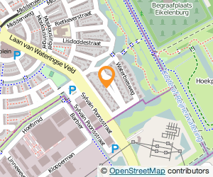 Bekijk kaart van Pedicurebedrijf Geesje Dijkstra in Den Haag