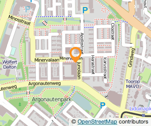 Bekijk kaart van Actief Fysiotherapie  in Rotterdam