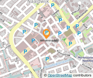 Bekijk kaart van De Brasserie Mirell  in Naaldwijk