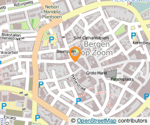 Bekijk kaart van Secondbuy in Bergen op Zoom