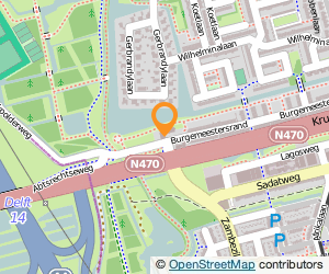 Bekijk kaart van Laurentius Stichting voor Kathol. Primair Onderwijs in Delft