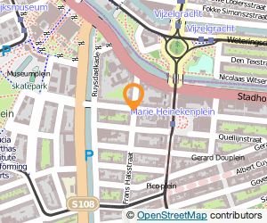 Bekijk kaart van P.O.P. Vormgeversburo  in Amsterdam