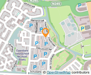 Bekijk kaart van Tennis University  in Alkmaar