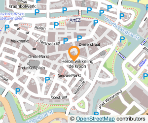 Bekijk kaart van Pathé Cinema de Kroon in Zwolle