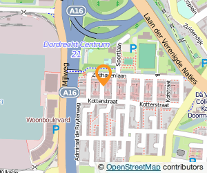 Bekijk kaart van De Baan Koeriersdiensten  in Dordrecht