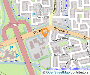 Bekijk kaart van Liander Infra Oost in Leeuwarden