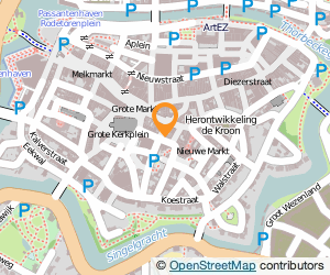 Bekijk kaart van Pauw in Zwolle