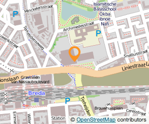 Bekijk kaart van Talentenfabriek De Faam  in Breda