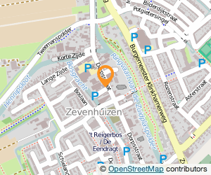 Bekijk kaart van eetCAFE Hof van Holland in Zevenhuizen (Zuid-Holland)