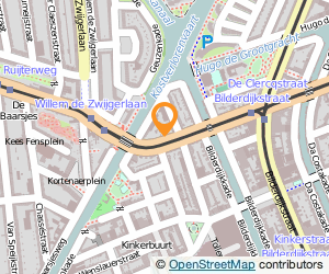 Bekijk kaart van Grieks Eetcafe 'To Ouzeri'  in Amsterdam