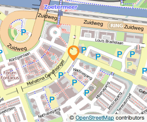 Bekijk kaart van Fysiotherapie Van der Poel  in Zoetermeer
