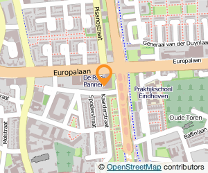 Bekijk kaart van De Rooi Pannen in Eindhoven