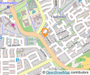 Bekijk kaart van AGLO Advies- en Dienstencentrum in Rosmalen