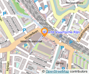 Bekijk kaart van BBA Bureau voor Bouwhistorie en Architectuurgeschiedenis in Utrecht
