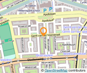 Bekijk kaart van Studio Karina van den Berg  in Amsterdam
