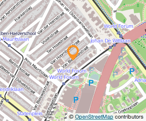 Bekijk kaart van Automobielbedrijf Franke  in Den Haag