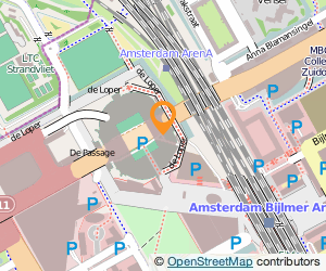 Bekijk kaart van Ajax Museum in Amsterdam Zuidoost