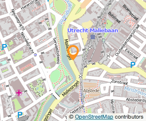 Bekijk kaart van Het Singelhuis psych. en psychother. praktijk in Utrecht