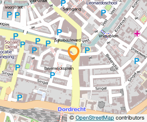 Bekijk kaart van Asskredon Financiële Diensten B.V. in Dordrecht