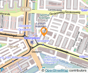 Bekijk kaart van YogaFrans in Rotterdam