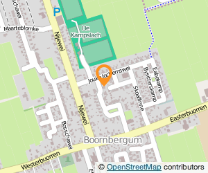 Bekijk kaart van Bouwbedrijf F. Bosma  in Boornbergum