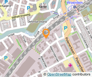 Bekijk kaart van Vereniging voor Energie, Milieu en Water in Woerden