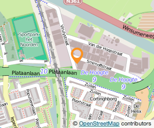 Bekijk kaart van A & F Interieurbouw B.V.  in Groningen