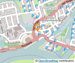 Bekijk kaart van Petit-Restaurant-Snackbar De Vollenhoofsche Poort in Zwartsluis