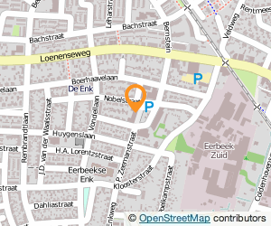 Bekijk kaart van Petit Restaurant en Pizzeria Ali Baba in Eerbeek
