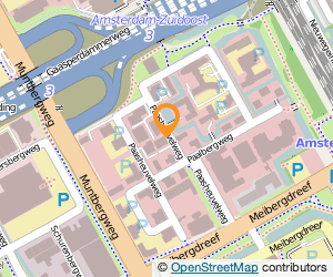 Bekijk kaart van Sportfondsen-Westvoorne B.V. Centrum De Merel in Amsterdam Zuidoost
