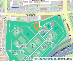 Bekijk kaart van Golfbaan Sloten  in Amsterdam