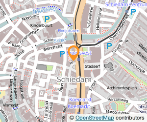 Bekijk kaart van ABN AMRO in Schiedam