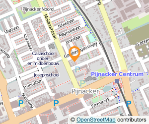 Bekijk kaart van K.Z.P. Weerheim  in Pijnacker