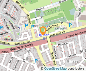 Bekijk kaart van Tandarts P. Groeneveld  in Rhoon