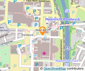 Bekijk kaart van Stichting Ronald McDonald Huis in Maastricht