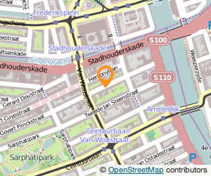 Bekijk kaart van Jonker en van Rijn Fysiotherapeuten in Amsterdam
