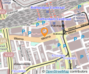 Bekijk kaart van Subway in Rotterdam