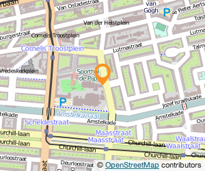 Bekijk kaart van Total de Pijp in Amsterdam