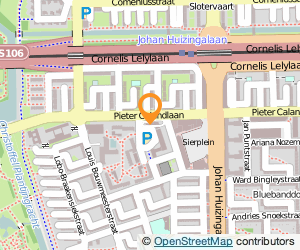 Bekijk kaart van Boedelbak verhuurlocatie in Amsterdam