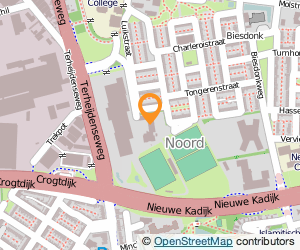 Bekijk kaart van Radius College in Breda