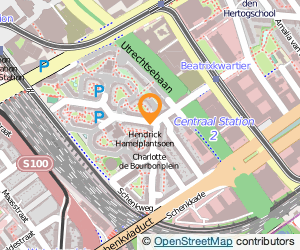 Bekijk kaart van Creative Hub  in Den Haag