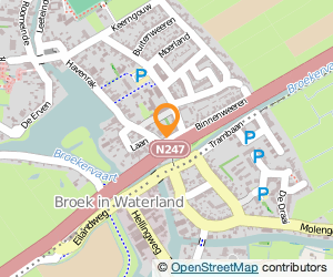 Bekijk kaart van OBM Verzekeringen  in Broek In Waterland