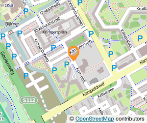 Bekijk kaart van Vereniging van Eigenaars Brede School Kortvoort 61 in Amsterdam Zuidoost