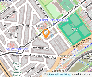 Bekijk kaart van St Haagsche Schoolvereeniging, locatie Het Open Venster in Den Haag
