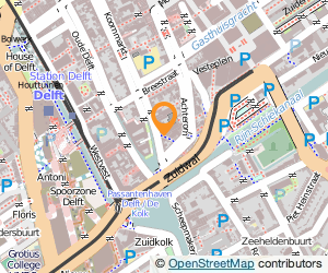Bekijk kaart van Delftse Kringloopwinkel De Flinstones in Delft
