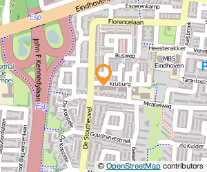 Bekijk kaart van Garage Kruburg  in Eindhoven