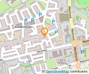 Bekijk kaart van Poppedijne Wolvilt  in Meppel