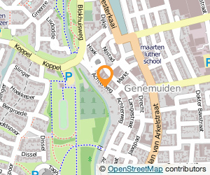 Bekijk kaart van Stoffeerbedrijf Naberman  in Genemuiden