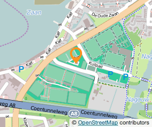 Bekijk kaart van Honden Sport Vereniging Willen is Kunnen (W.I.K.) in Zaandam