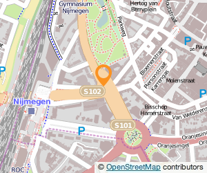 Bekijk kaart van Paul's Bass Matters in Nijmegen
